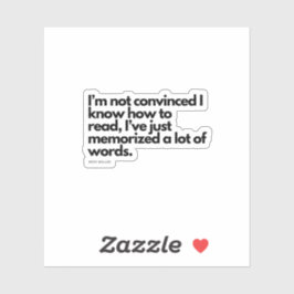 Nick Miller Quote Sticker