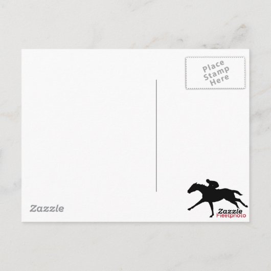 Nick Struik en Todd Pletcher Workouts Briefkaart (Achterkant)