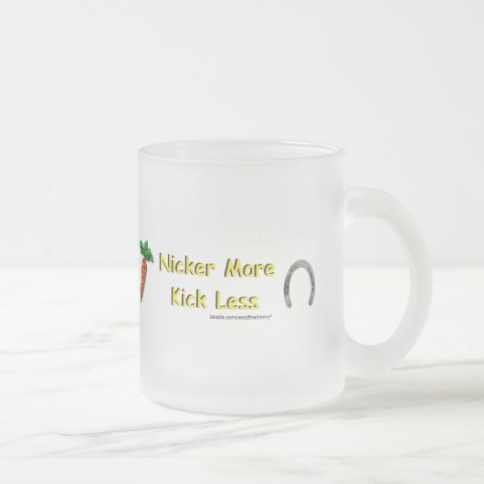 Nicker Plus, Coucher Moins De Mug Frosted (Droit)