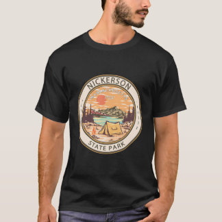 Nickerson State Park Massachusetts Badge T-shirt