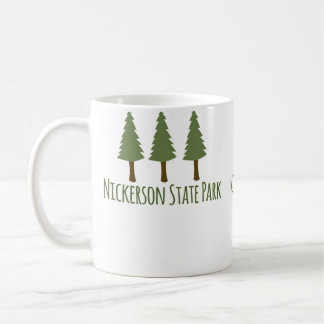 Nickerson State Park Rustieke Kamperen Wandeltocht Koffiemok