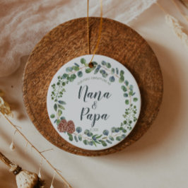 Nicknames First Xmas als grootouders Keramisch Ornament