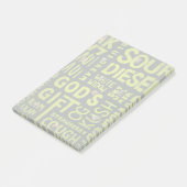 Nicknames Post-it® Notes (Schuin)