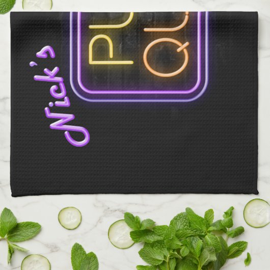 Nick's Pub Quiz Tea Towel Theedoek (Gevouwen)