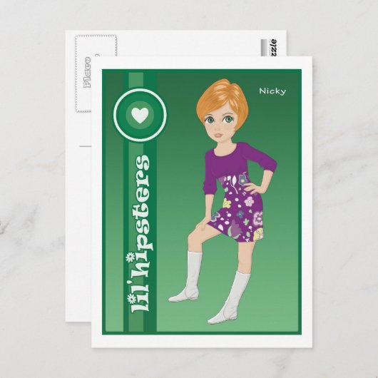 Nicky Briefkaart (Voorkant / Achterkant)