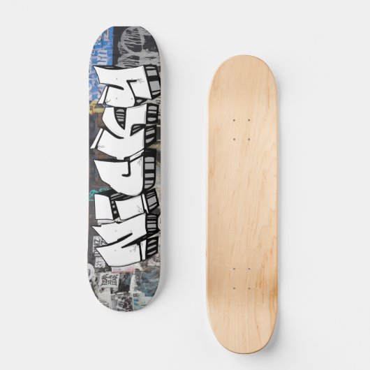 Nicky Graffiti Custom Cool Skateboard personnalisé (Recto)