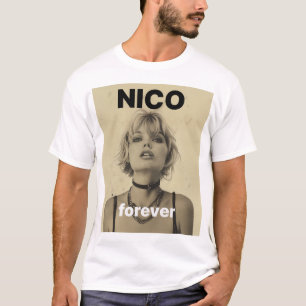 Nico Forever – Portrait Vintage T-shirt Révolution