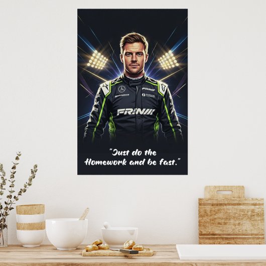 Nico Hülkenberg Poster (Cuisine)