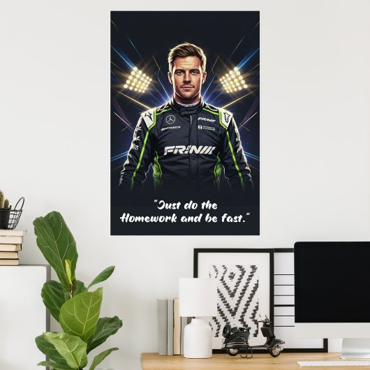 Nico Hülkenberg Poster (Bureau à domicile)