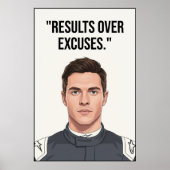 Nico Hülkenberg Racing Vector – Poster (Devant)
