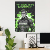 Nico Hülkenberg Racing Vector – Poster (Bureau à domicile)