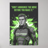 Nico Hülkenberg Racing Vector – Poster (Devant)