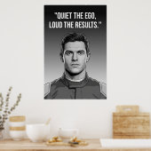 Nico Hülkenberg Racing Vector – Quiet the Ego  Poster (Keuken)