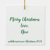 Nico Kerst Ornament 2024 (Achterkant)