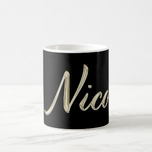 Nico Name whitegold Tasse de thé