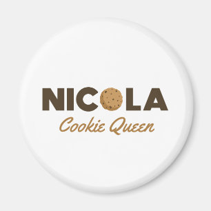 Nicola koekie Queen magnet Magneet