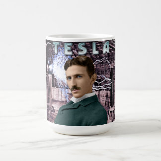 Nicola Tesla Coffee Mok