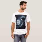 Nicola Tesla T-shirt (Voorkant volledig)
