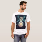 Nicola Tesla  T-shirt (Voorkant volledig)