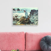 Nicolae Grigorescu - Visser uit Granville Canvas Afdruk (Insitu (Woonkamer))