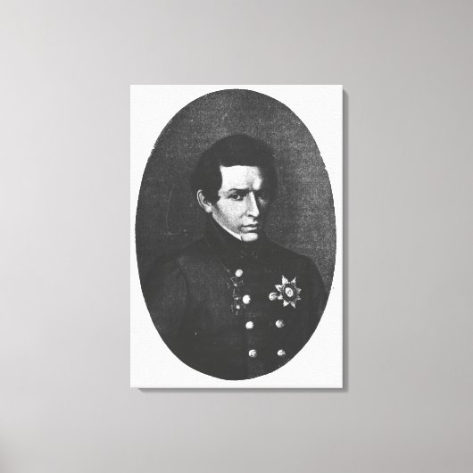 Nicolas Lobatchevsky Canvas Afdruk (Voorkant)