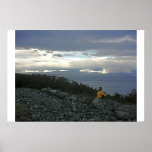 Nicolas op de Bluff Poster