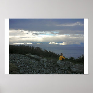 Nicolas op de Bluff Poster