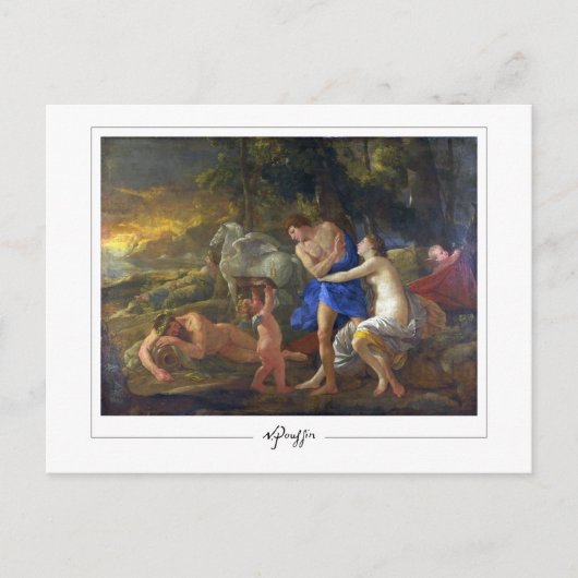 Nicolas Poussin #103 - Carte postale d'art fin (Devant)