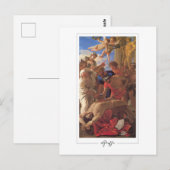 Nicolas Poussin #107 - Carte postale Art (Devant / Derrière)