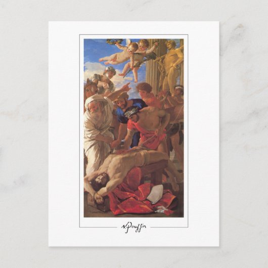 Nicolas Poussin #107 - Carte postale Art (Devant)