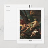 Nicolas Poussin #108 - Carte postale d'art fin (Devant / Derrière)