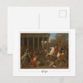 Nicolas Poussin #181 - Carte postale d'art fin (Devant / Derrière)