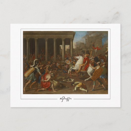 Nicolas Poussin #181 - Carte postale d'art fin (Devant)
