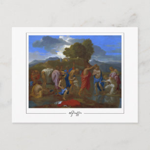 Nicolas Poussin #18 - Carte postale d'art fin