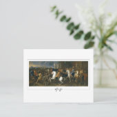 Nicolas Poussin #202 - Carte postale d'art fin (Debout devant)