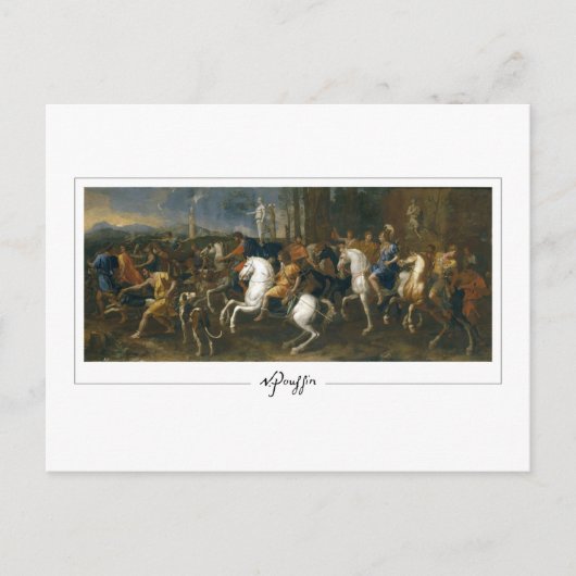 Nicolas Poussin #202 - Carte postale d'art fin (Devant)