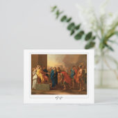 Nicolas Poussin #210 - Carte postale d'art fin (Debout devant)