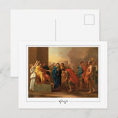 Nicolas Poussin #210 - Carte postale d'art fin (Devant / Derrière)