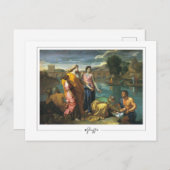 Nicolas Poussin #221 - Carte postale Art (Devant / Derrière)