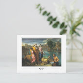 Nicolas Poussin #221 - Carte postale d'art fin (Debout devant)