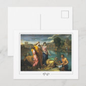Nicolas Poussin #221 - Carte postale d'art fin (Devant / Derrière)