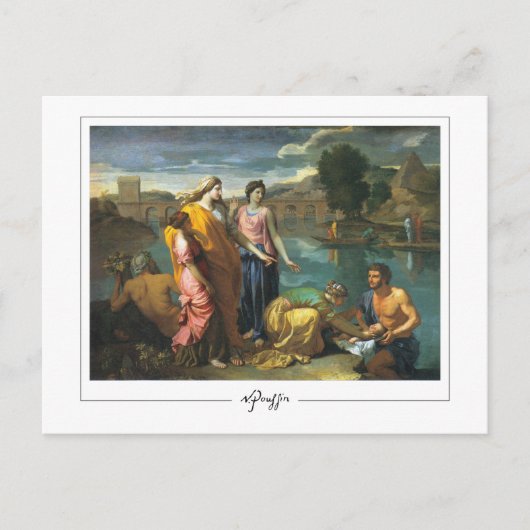 Nicolas Poussin #221 - Kunstkaart Briefkaart (Voorkant)