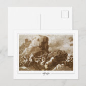Nicolas Poussin #222 - Carte postale d'art fin (Devant / Derrière)