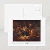 Nicolas Poussin #224 - Carte postale d'art fin (Devant / Derrière)