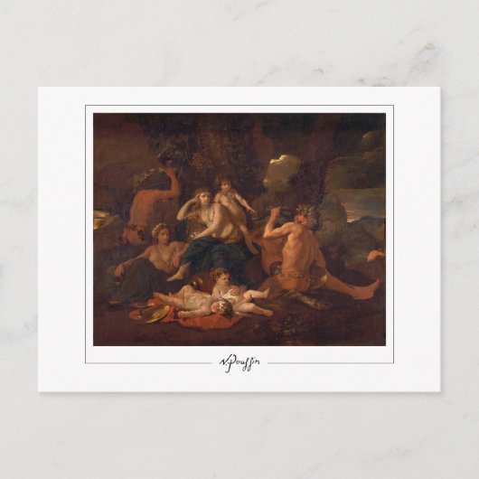 Nicolas Poussin #224 - Carte postale d'art fin (Devant)