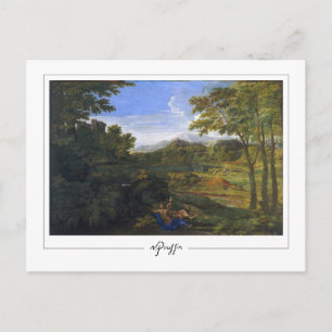 Nicolas Poussin #229 - Carte postale d'art fin