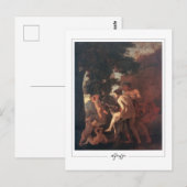 Nicolas Poussin #236 - Carte postale d'art fin (Devant / Derrière)