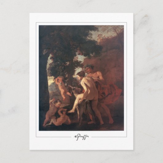 Nicolas Poussin #236 - Carte postale d'art fin (Devant)