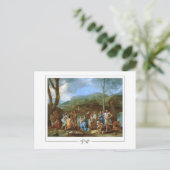 Nicolas Poussin #239 - Carte postale d'art fin (Debout devant)