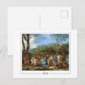 Nicolas Poussin #239 - Carte postale d'art fin (Devant / Derrière)